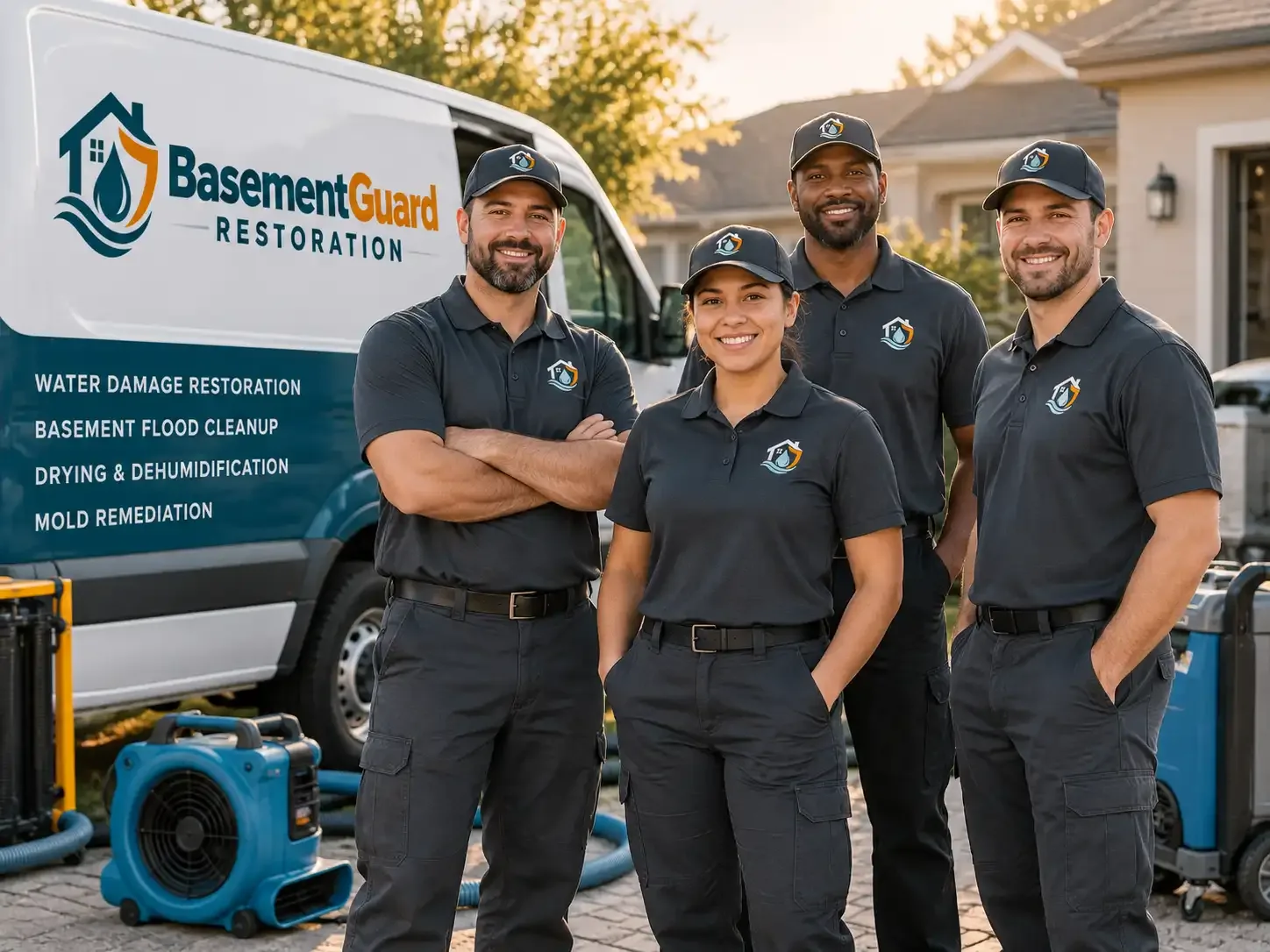Basement Water Damage Restoration company in Howard City, MI